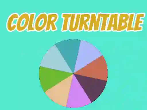 Gioco Color Turntable in linea