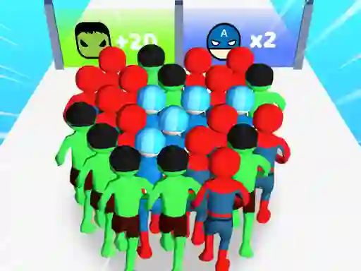 Gioco Count Masters: Superhero in linea