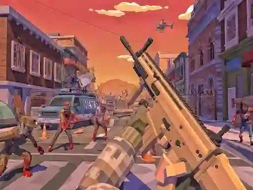Gioco Polygon War Z Zombie in linea