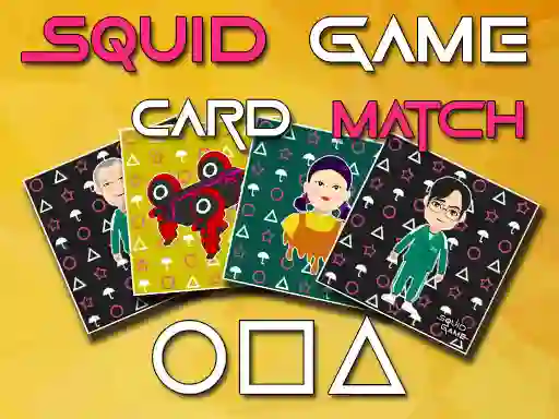 Gioco Squid Game Memory Card Match in linea