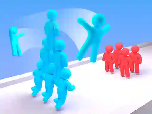 Gioco Crowd Stack Race 3D in linea