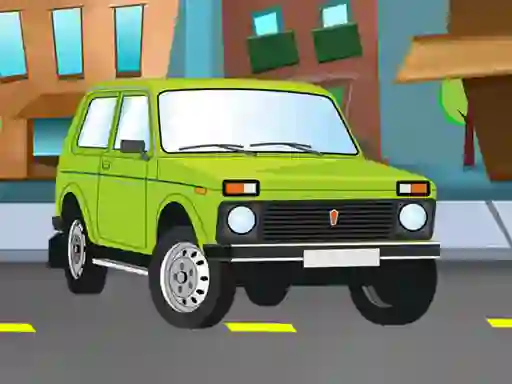Gioco Russian Cars Differences in linea