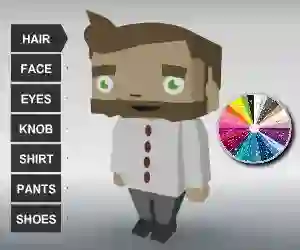 Gioco Coloring Bloxy Boy in linea