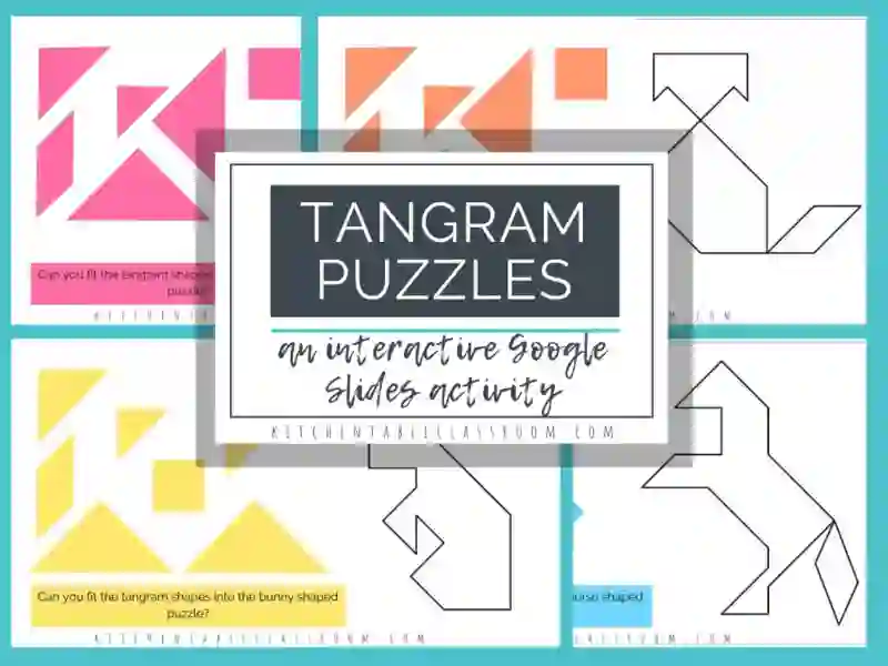Gioco Tangrams in linea