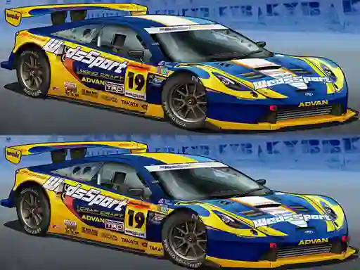 Gioco Spot Differences: Race Car in linea