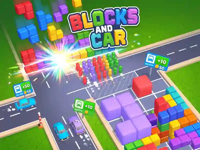 Gioco Blocks and Car in linea