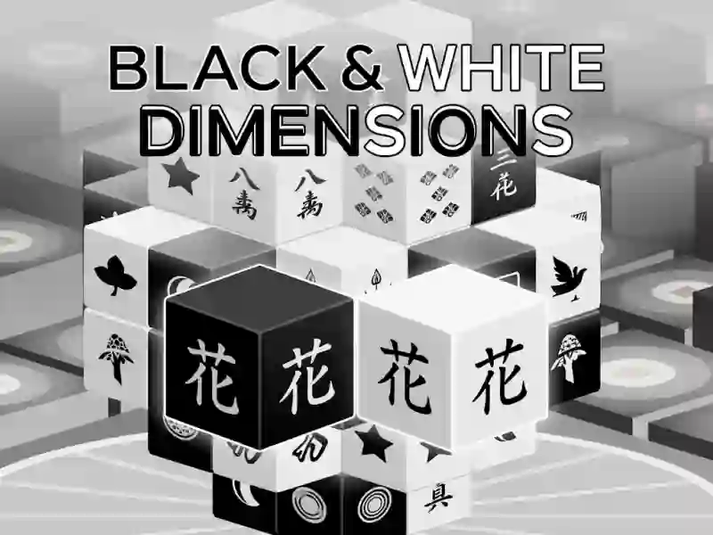 Gioco Black and White Dimensions in linea