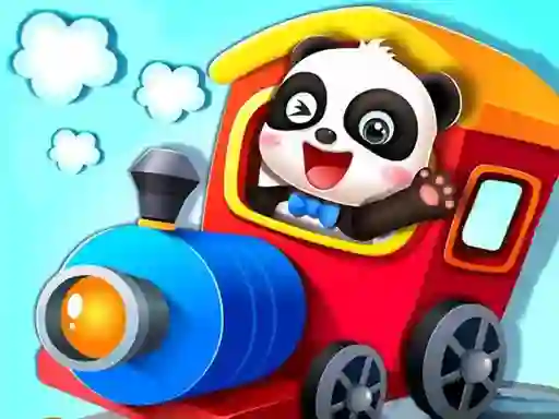 Gioco Baby Panda Train Driver in linea