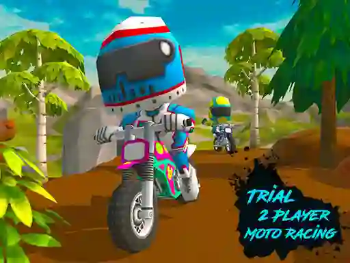 Gioco Trial 2 Player Moto Racing in linea