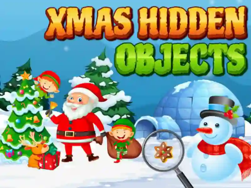 Gioco Xmas hidden objects in linea