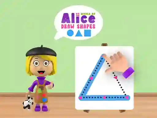 Gioco World of Alice Draw Shapes in linea