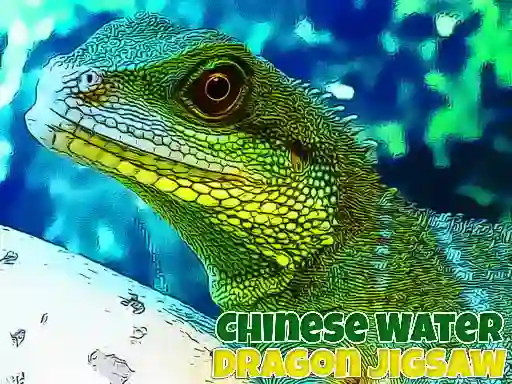 Gioco Chinese Water Dragon Jigsaw in linea