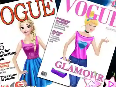 Gioco Princesses On Vogue Cover in linea