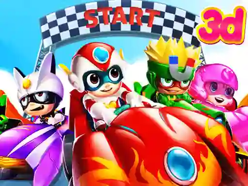 Gioco Cartoon Racing 3D in linea