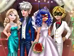 Gioco Ladybug Wedding Royal Guests in linea