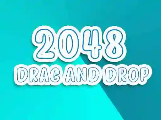 Gioco 2048 Drag'nDrop in linea