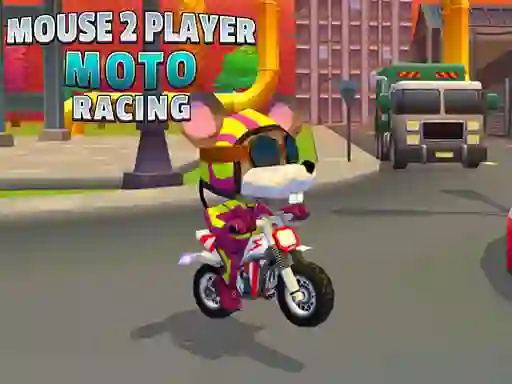 Gioco Mouse 2 Player Moto Racing in linea