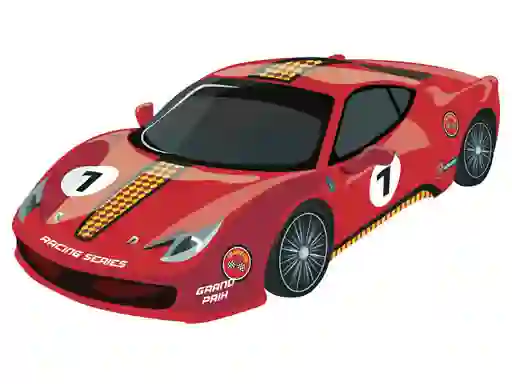 Gioco Sport Cars Coloring in linea
