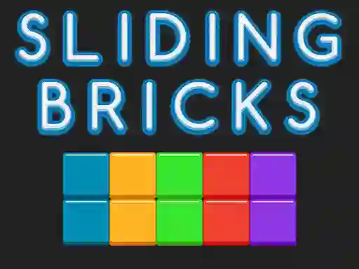Gioco Sliding bricks in linea