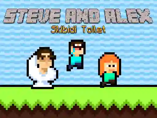 Gioco Steve and Alex Skibidi Toilet in linea