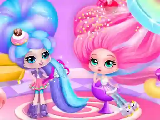 Gioco Cotton Candy Style Hair Salon in linea