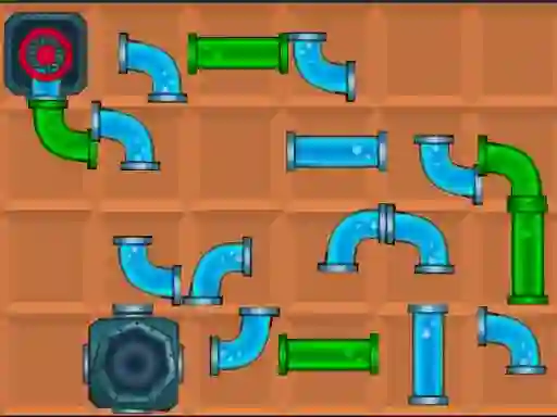 Gioco Connect the Pipes 2d in linea
