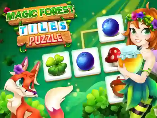 Gioco Magic Forest Tiles Puzzle in linea