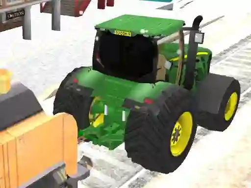 Gioco Tractor Chained Towing Train 2018 in linea