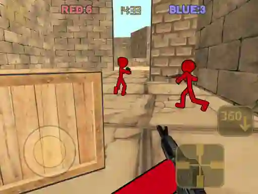 Gioco Stickman Counter Terror Shooter in linea