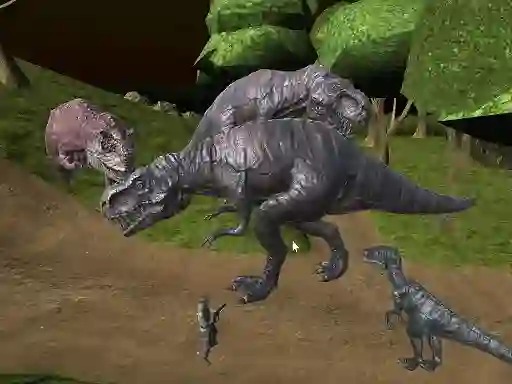Gioco Mightnight Multiplayer Dinosaur Hunt in linea