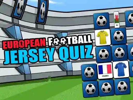 Gioco European Football Jersey Quiz in linea