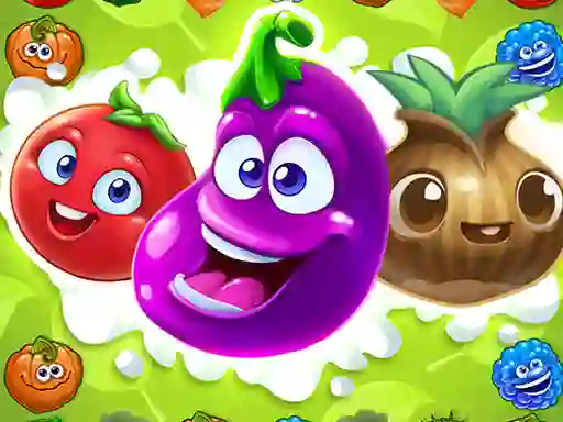 Gioco Farm Pop Match-3 Puzzle in linea