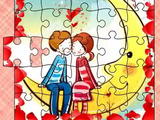 Gioco Loving Couple Jigsaw in linea