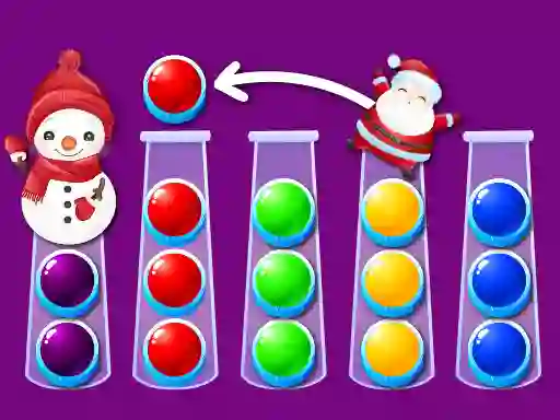 Gioco Ball Sort Xmas in linea