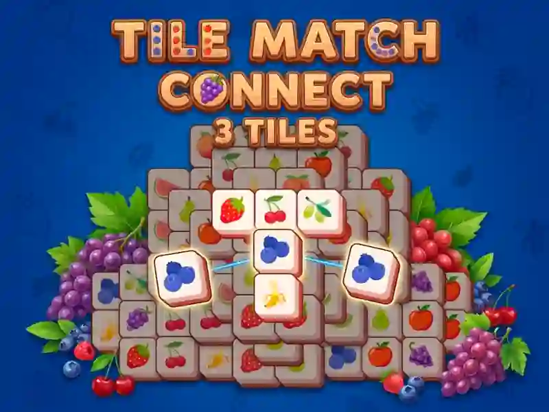 Gioco Tile Match Connect 3 Tiles in linea