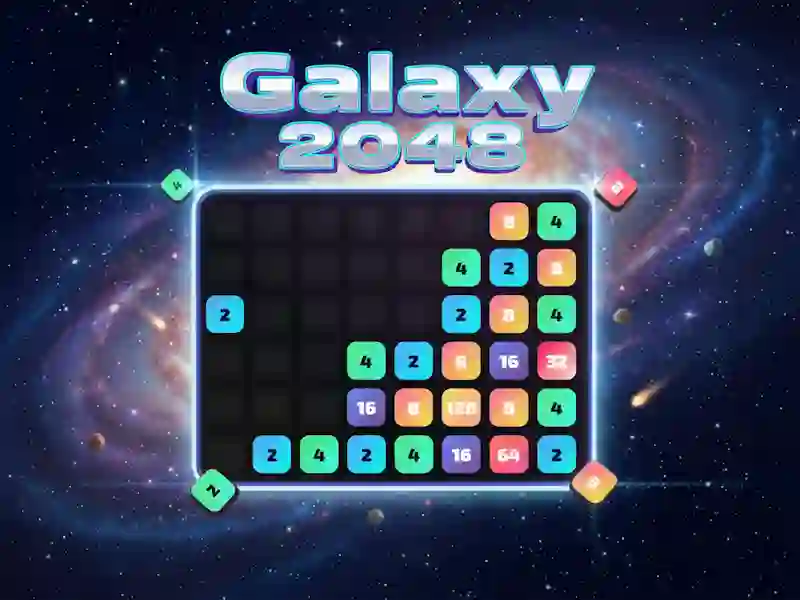 Gioco Galaxy 2048 in linea