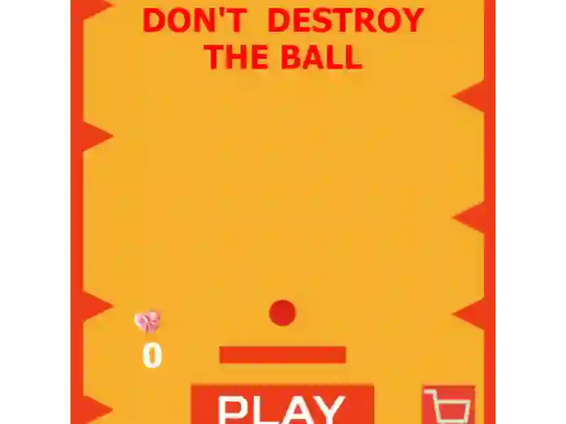 Gioco Don't Destroy The Ball in linea