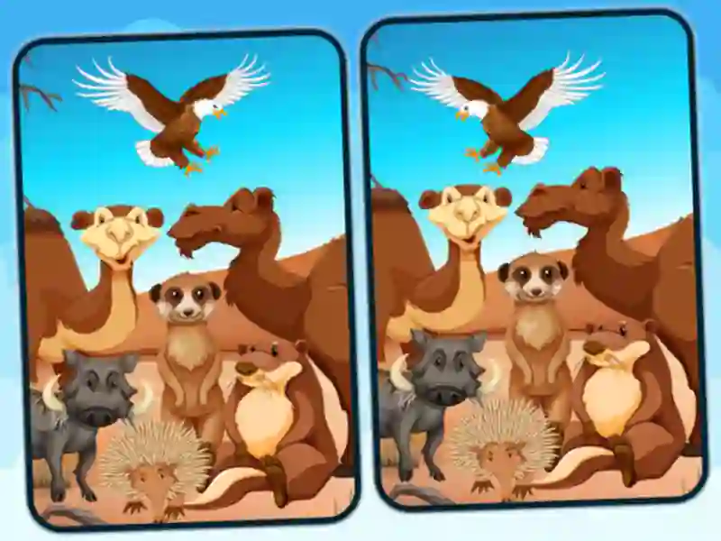 Gioco Spot 5 Differences Deserts in linea