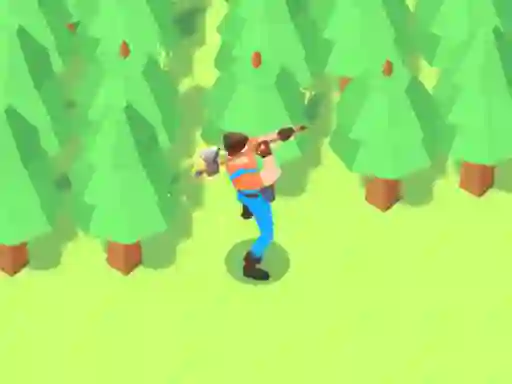 Gioco Idle Lumberjack 3D in linea