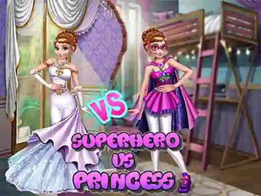 Gioco Annie Superhero vs Princess in linea