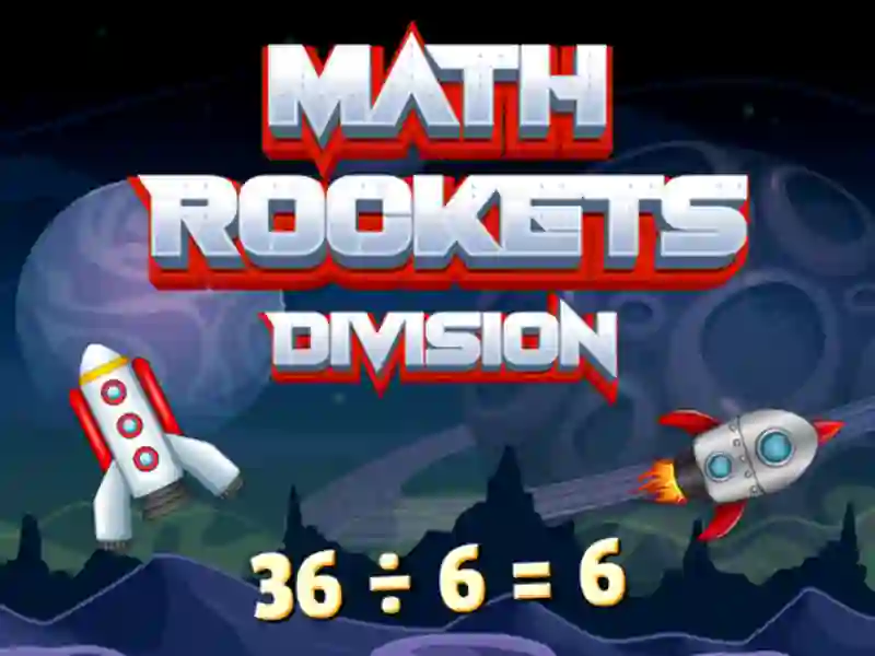 Gioco Math Rockets Division in linea