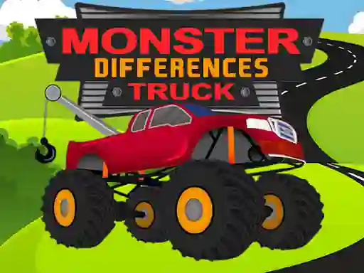 Gioco Monster Truck Differences in linea