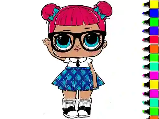 Gioco Easy Kids Coloring Lol in linea