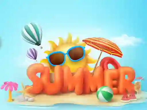 Gioco Happy summer jigsaw puzzle in linea