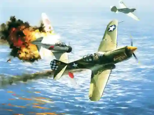 Gioco Aviation Art Air Combat Slide in linea