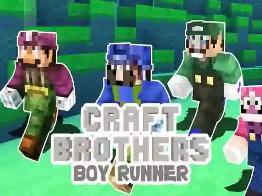 Gioco Craft Bros Boy Runner in linea