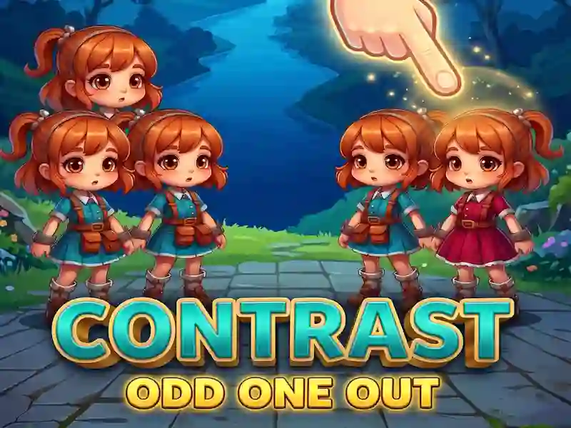Gioco Contrast Odd One Out in linea