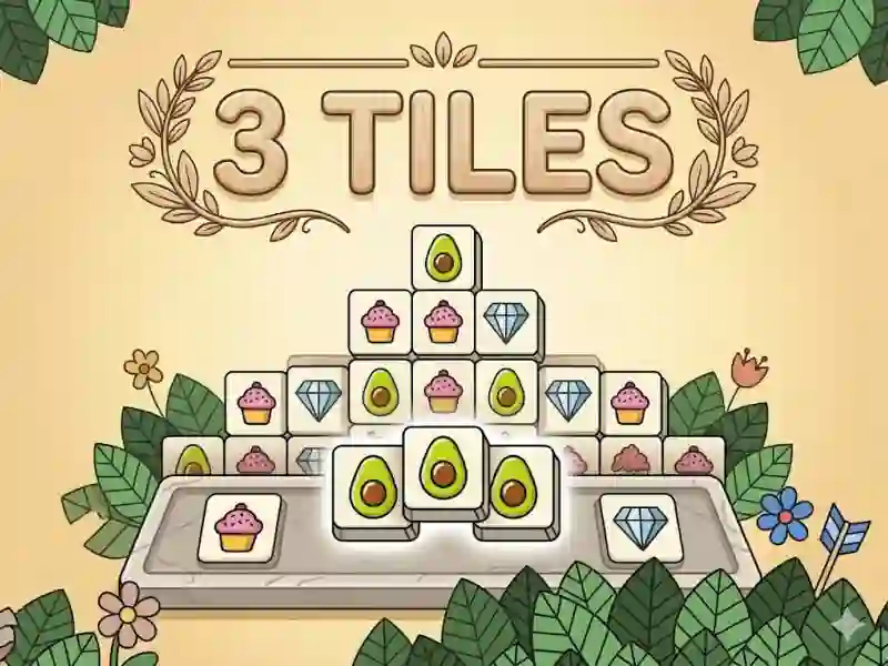 Gioco 3 Tiles in linea