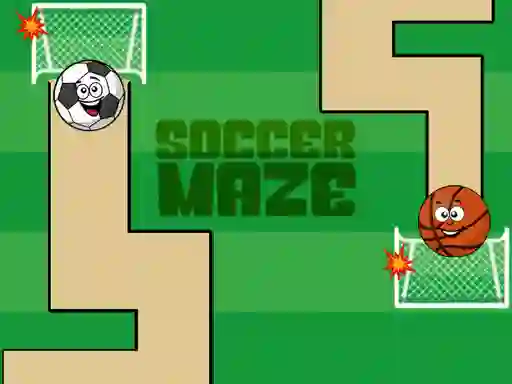 Gioco Soccer Maze in linea