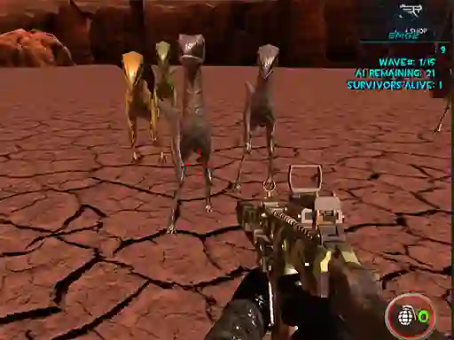 Gioco Dinosaurs Survival Active Vulcan in linea